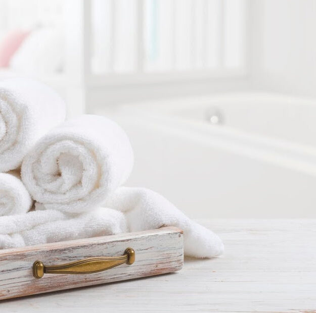 Eucalyptus spa towels